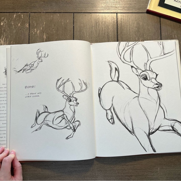 Walt Disney’s Bambi The Sketch Book Series Vintage Disney Collector Book - 1997 - Picture 5 of 14